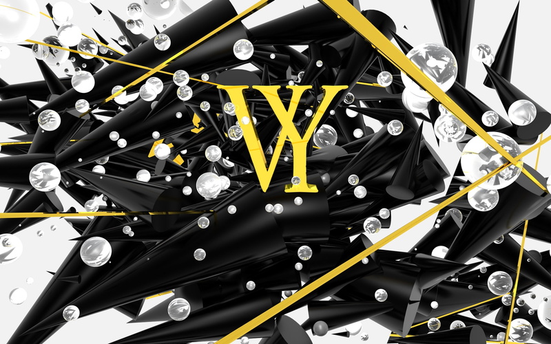 vy, art, technology, gold and black, black, gold, hd, 1080P