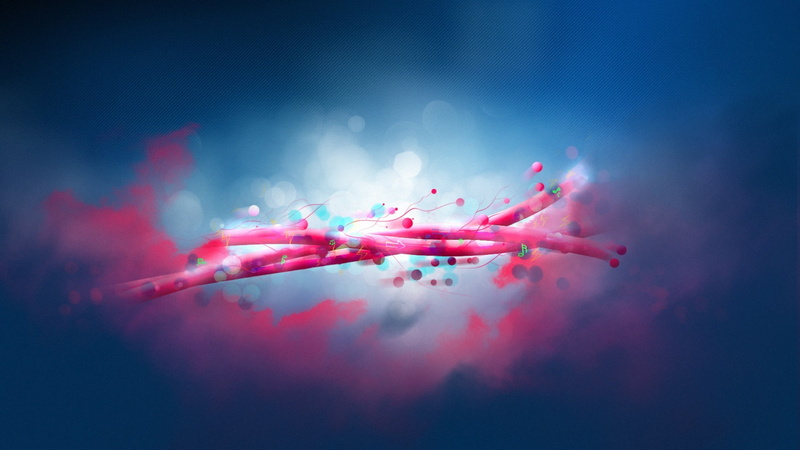 blue background, wallp, impact, blue, multi colored, studio shot, water, paint, colored background, network, creativity, nature, pink color, red, close-up