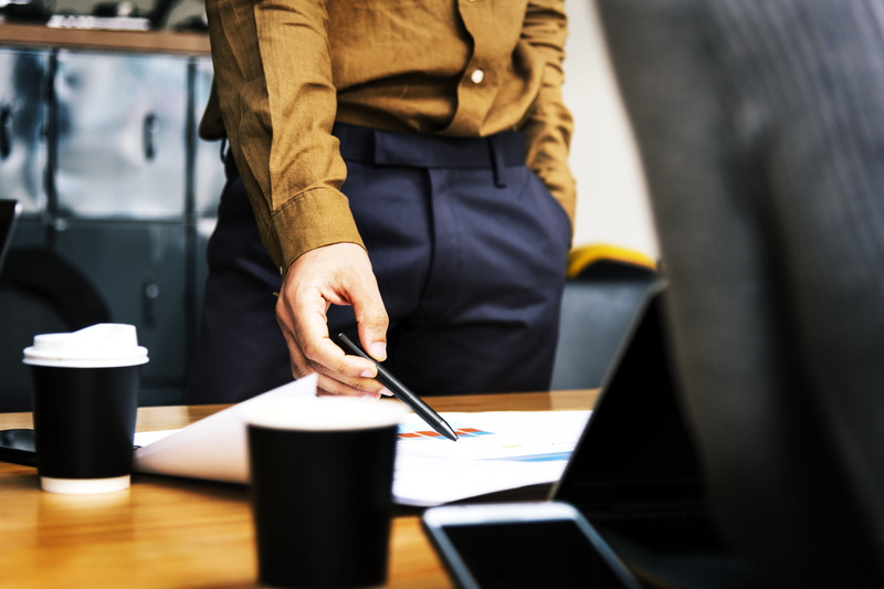 man, technology, corporate, midsection, holding, ceo, business, coffee, focus on foreground, wireless technology, company, busy, men, 4K, fashionable