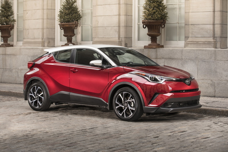 Toyota, Toyota C-HR, Red Car, Car, SUV, 1080P