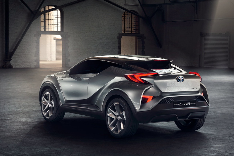 Silver Car, Concept Car, Toyota C-HR, SUV, Toyota, Vehicle, 1080P, Car