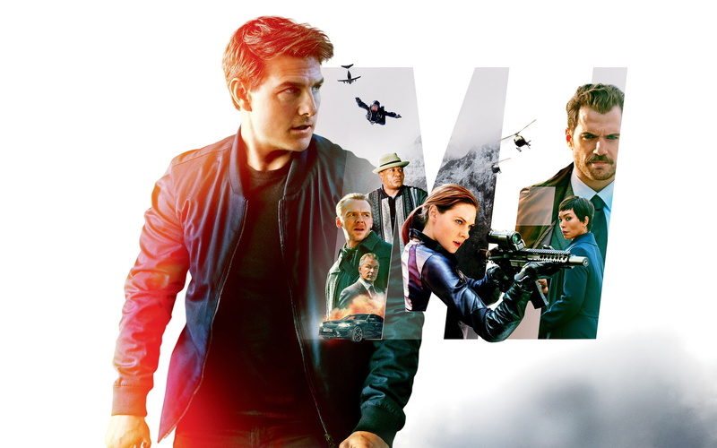 collage, 2K, Mission: Impossible - Fallout, Wing Rams, Ving Rhames, Mission: impossible-the Consequences, characters, Tom Cruise, Ethan Hunt, Simon Pegg