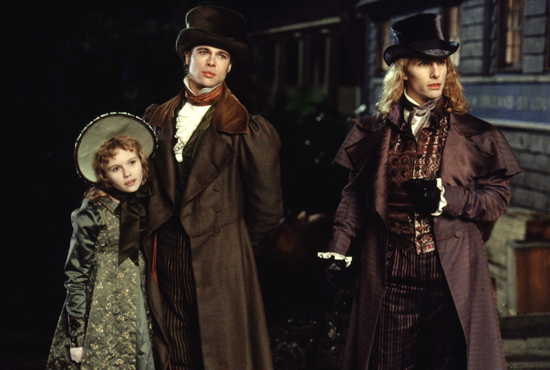 interview with the vampire, retro styled, period costume, antique, men, people, adult, standing, clothing, the past, males, togetherness, three quarter length