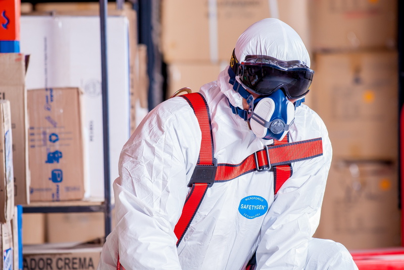 adults only, cardboard boxes, uniform, 4K, chemist, costume, waist up, supervisor, protective workwear, man, work clothes, white, industry, cardboard