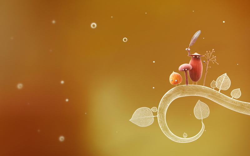 graphic, point and click, fantasy, 2K, adventure, family, bokeh, botanicula