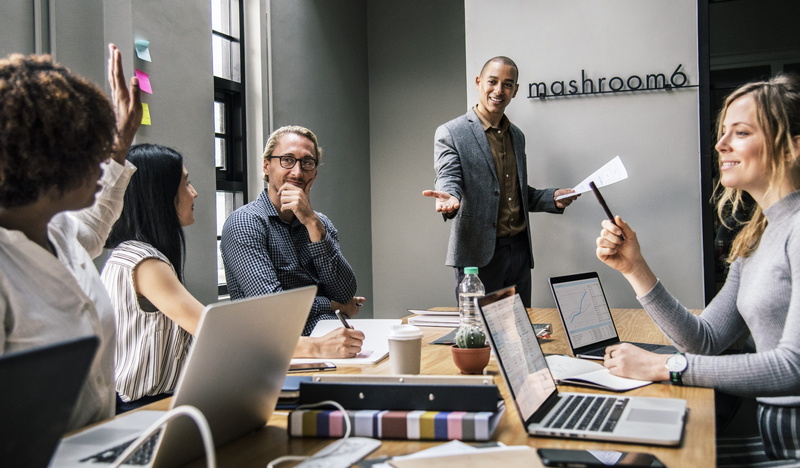 cooperation, males, colleagues, expression, agreement, women, colleague, businessman, american, business meeting, brainstorming, collaboration, expertise