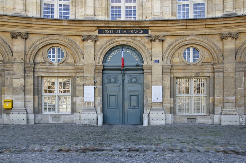 2K, built structure, building, paris, oldest library, outdoors, the past, architecture, history, france, landmark, awards, city, no people, institut de france