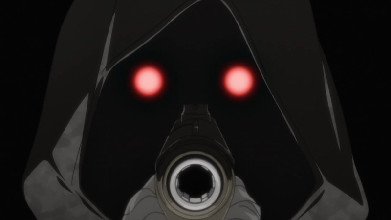 indoors, flying, studio shot, air vehicle, protection, Gun Gale Online, mode of transportation, close-up, no people, transportation, dark, lighting equipment