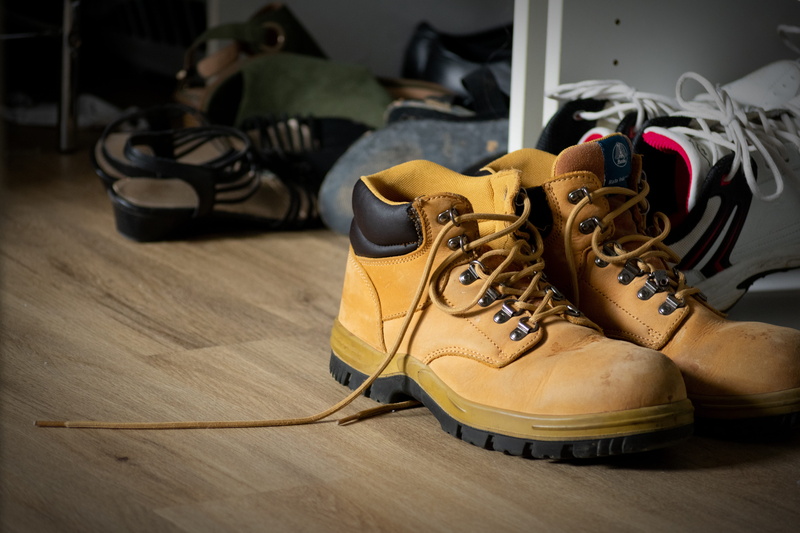 still life, 5K, wood, organised, yellow, fashion, pair, personal accessory, home interior, relax, hardwood floor, no people, leather, home, shoes, indoors