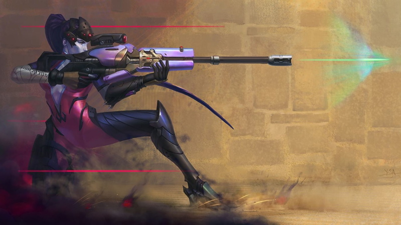 1080P, Overwatch, Blizzard Entertainment, Affiliation: Talon, AMÉLIE LACROIX, Widowmaker