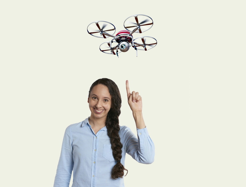 cctv, drone flight, happiness, watching, hobby, copy space, multicopter, confident, indoors, affiliate, young, waist up, looking at camera, buy, isolated