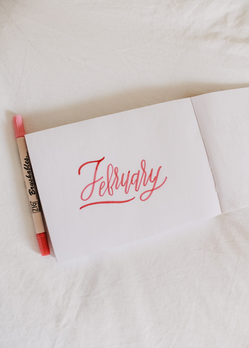 handwritten, no people, high angle view, western script, paper, pink, greeting card, pen, communication, red, writing, marker, 4K, message, white color