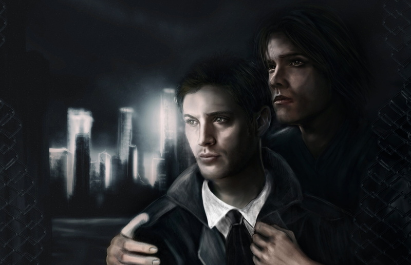 Dean, SEM, supernatural, painting, 1080P