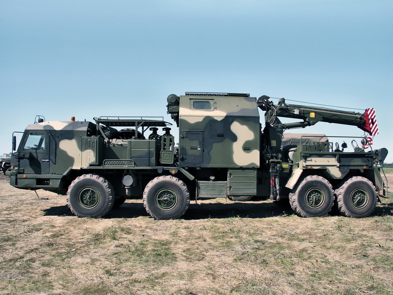 sem cc, bzkt, towtruck, military, 1080P, chassis, semi, russian, 6910, tractor, emergency