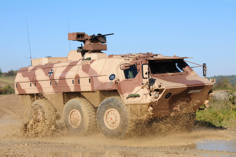 Fox, M93, Fuchs, Bundeswehr, TPz, APC, armoured personnel carrier, 4K