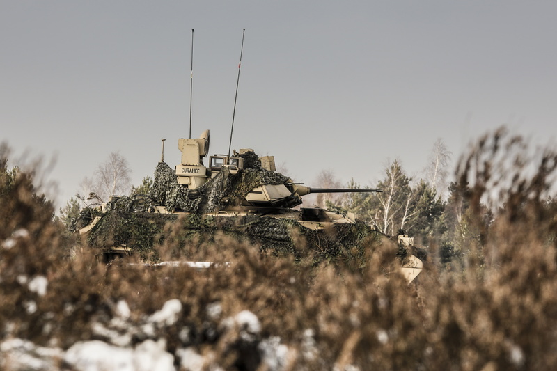 4K, Armoured Fighting Vehicle, Armored Personnel Carrier, M2 Bradley