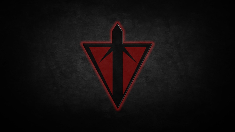 hanging, shape, red, studio shot, indoors, black color, communication, Planetside 2, sign, night, dark, Terran Republic, 1080P, warning sign, emotion
