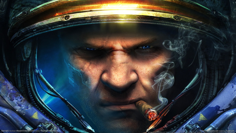 marine, art, starcraft, games, video, 1080P, hd