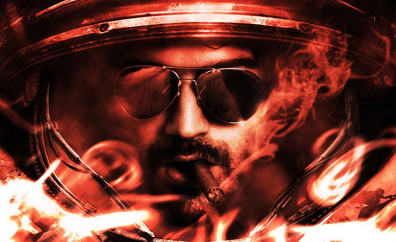 firebat, males, frames, flammeur, headshot, terran, Games, human face, wings of liberty, sunglasses, sc 2, Starcraft, human body part, starcraft ii, arsenik