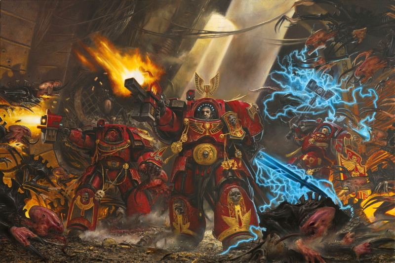 place of worship, angels, abstract, bolter, indoors, hammer, burning, human representation, hulk, energy sword, fire - Natural Phenomenon, blood