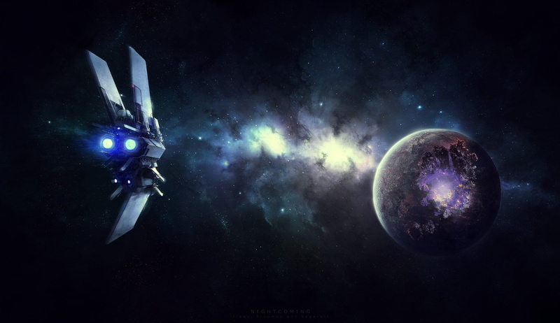 purple, astronomy, low angle view, scenics - nature, gray, spaceship, star - space, nebula, arts culture and entertainment, outdoors, nature