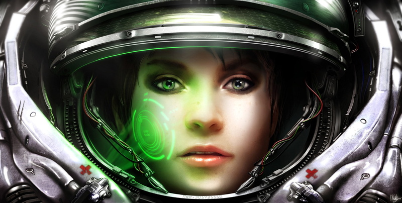 Starcraft II, 1080P, Medic, StarCraft