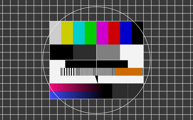 broadcast, pattern, 2K, test