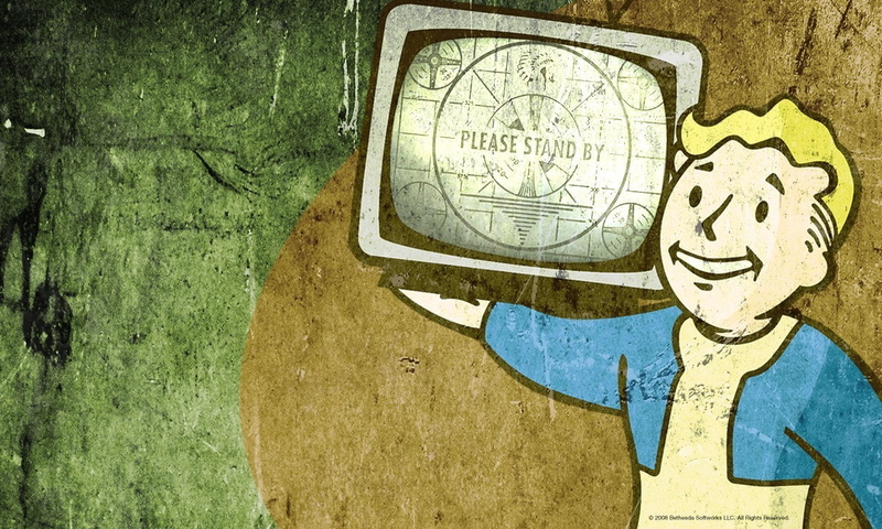 Fallout, boy, Graffiti, 720P, Test Patterns, pip