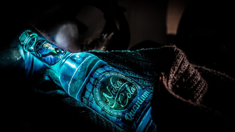 glowing, bottles, Nuka Cola, Fallout 3, Fallout 4, video games, 1080P, Fallout, Fallout: New Vegas