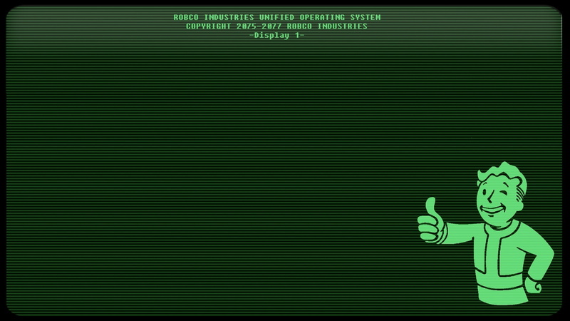lines, video games, Pip-Boy, 1080P, Fallout 3