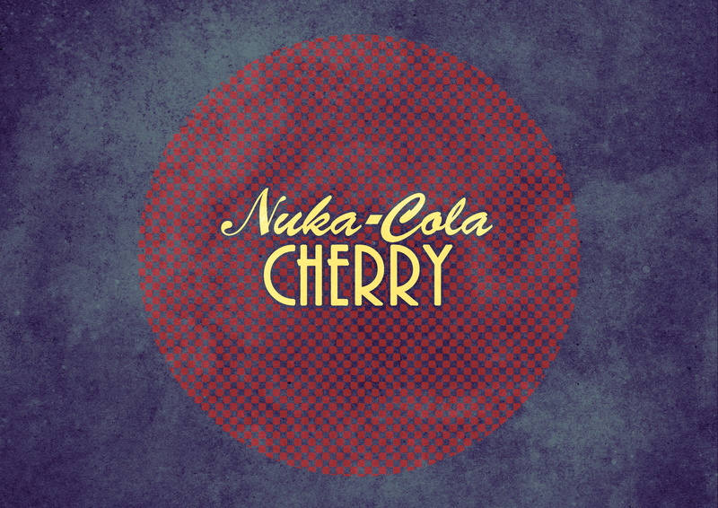 close-up, circle, directly above, fan art, no people, communication, message, indoors, shape, high angle view, Nuka Cola, text, design, textured, sign