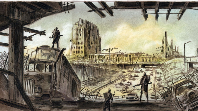 vegas, artwork, people, 1080P, girls, highway, badass, Fallout, retro, concept, hd, tagnotallowedtoosubjective, art, new, hot