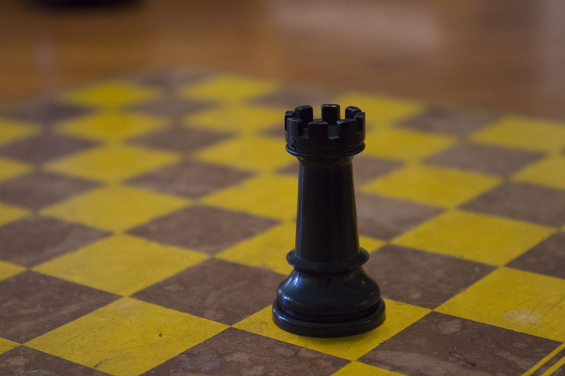 leisure activity, checked pattern, black color, pattern, king - chess piece, chess piece, board game, chess, chess board, close-up, focus on foreground