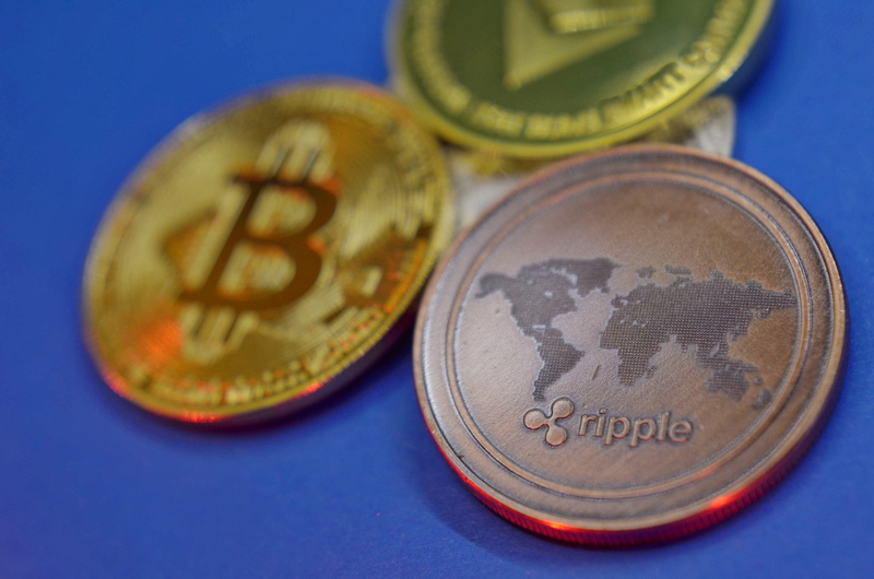 cryptocurrencies, healthcare and medicine, cryptocurrency, wealth, network, financial, virtual, blue background, studio shot, cryptography, economy, exchange rate