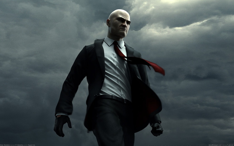 three quarter length, 720P, front view, standing, business, Hitman: Absolution, menswear, low angle view, young men, males, storm, Hitman, one person
