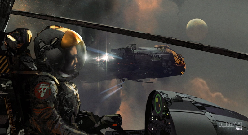 1080P, Pilot, Futuristic, Space, Spaceship, Sci Fi
