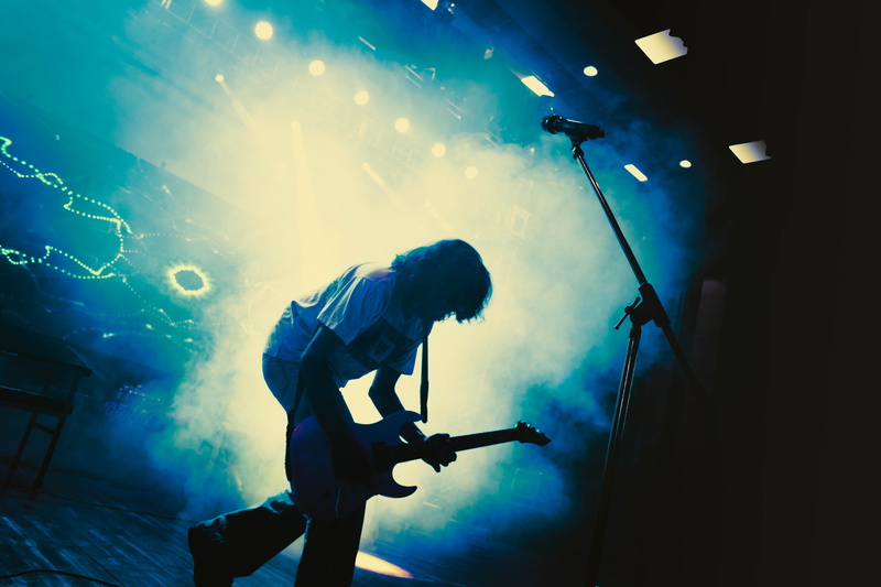 skill, solo, music festival, nightlife, light, festival, 5K, lights, gig, indie, bands, artist, three quarter length, illuminated, india, smoke - physical structure