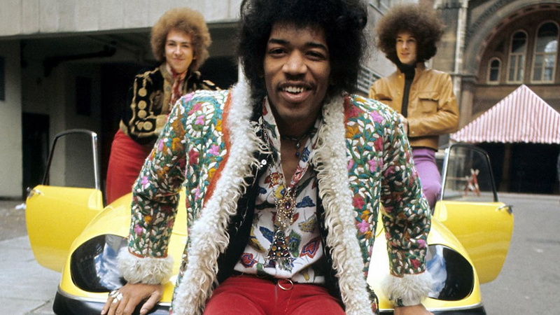 emotion, people, group of people, looking at camera, architecture, smiling, city, cheerful, Jimi Hendrix, women, sitting, Singers, adult, happiness, 1080P