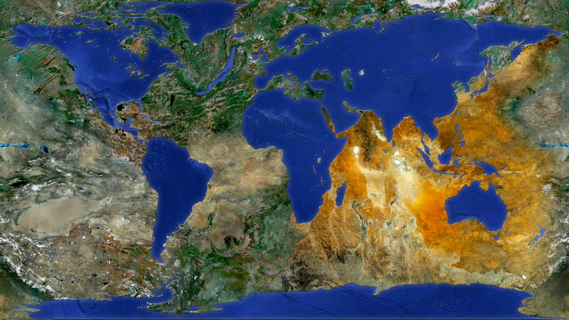 brown, solid, artwork, water, planet earth, map, travel, sea, satellite view, no people, rock - object, space, topography, multi colored, 1080P, Earth