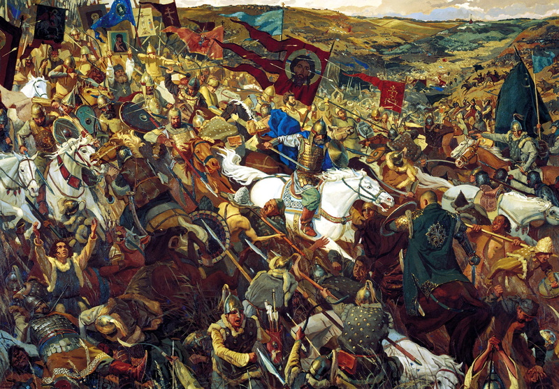 The battle of Kulikovo, Together with Pavel Popov, The Picture Of Victor Matorin, The shock of the ambush regiment, 1080P