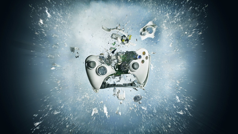 1080P, gamepad, explosion