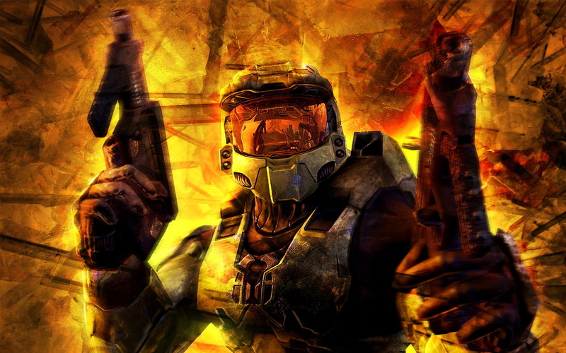 chief, video, 720P, Halo 2, master, x, games, hd, art, halo, Master Chief