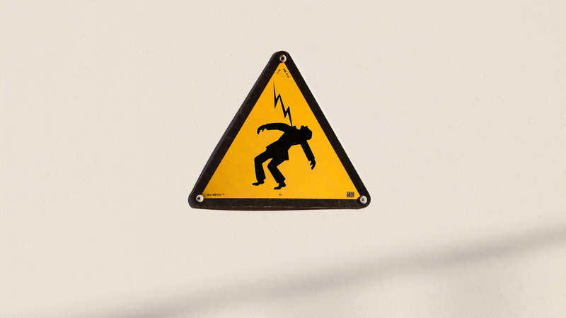 pictogram, 4K, danger, information, Electric, symbol, human representation, day, road, warning sign, Sign, no people, male likeness, road sign, information sign