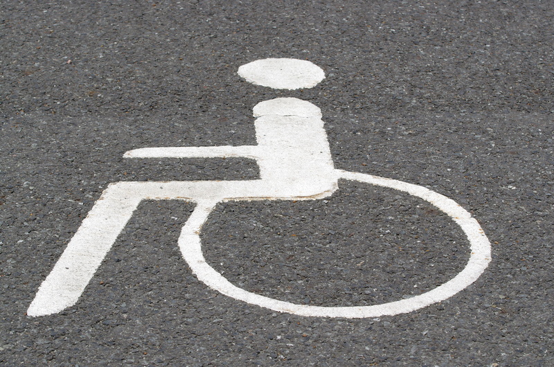 differing abilities, parking, outdoors, disability, representation, wheelchair users, information symbol, no people, road, medical equipment, 4K, symbol