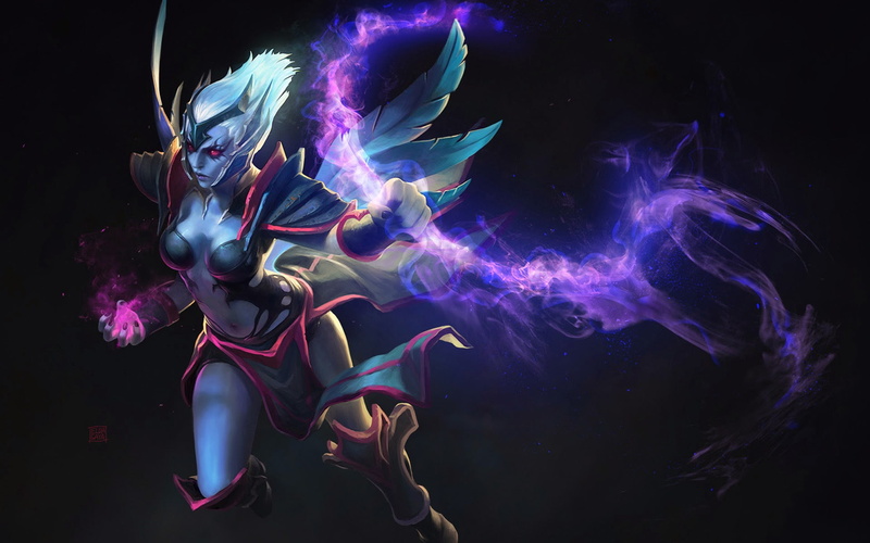 1080P, game, hero, spirit, missile, magic, hd, image, dota, vengeful