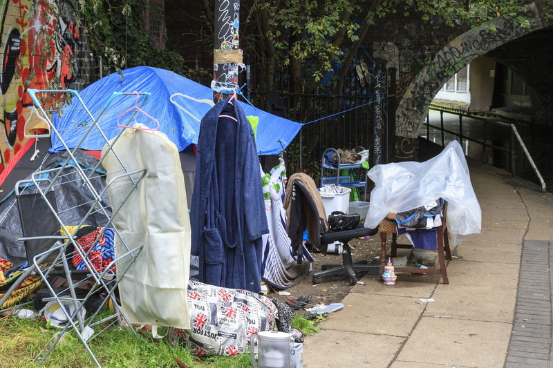 england, tent, social, tree, day, industrial, city, problems, arts culture and entertainment, architecture, camden, urban, religion, london, danger, help
