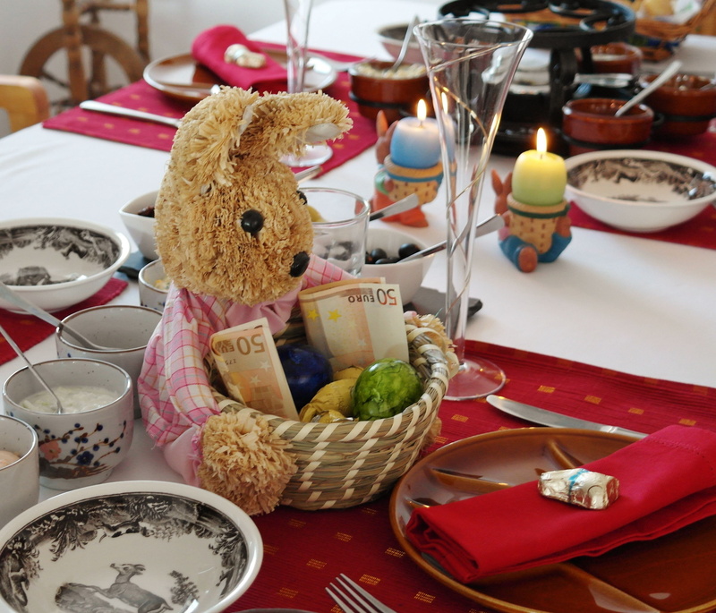 gift, close-up, freshness, glasses, high angle view, cover, cutlery, representation, no people, still life, family, hare, plate, focus on foreground, red