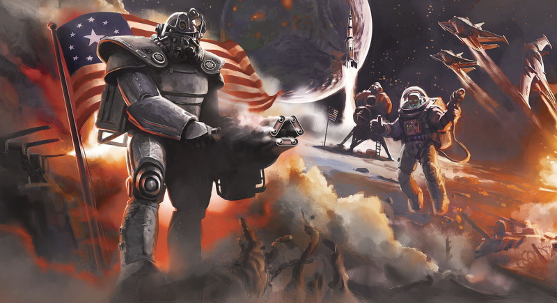 photographer, outdoors, aggression, technology, 2K, smoke - physical structure, holding, occupation, men, protection, Brotherhood Of Steel, uniform, real people