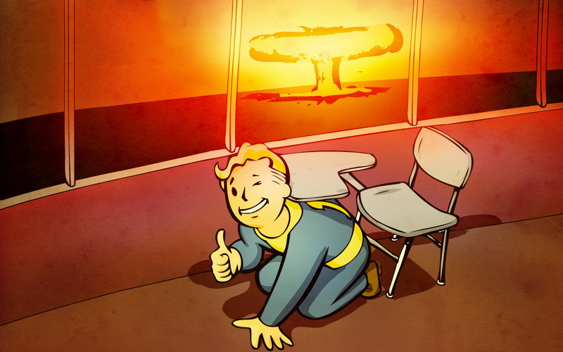 bomb, thumbs, fallout, nuclear, 1080P, mushroom, blast, cloud, explosion