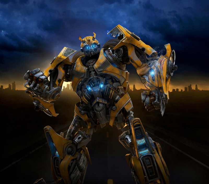 Bumblebee, metal, dusk, the Autobots, the sky, science, judgment Day - Apocalypse, weapon, illustration, technology, mode of transportation, nature, desert